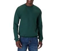 Hanes Ultimate Heavyweight Herren Fleece-Sweatshirt - Grün - Klein