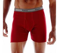 Hanes Ultimate Herren 4er-Pack FreshIQ Boxer mit ComfortFlex Bund Slip, Sortiert, Medium