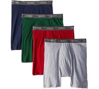 Hanes Ultimate Herren 4er-Pack FreshIQ Boxer mit ComfortFlex Bund Slip, Sortiert, X-Large