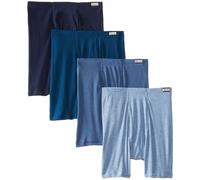 Hanes Ultimate Herren 4er-Pack FreshIQ Boxer mit ComfortFlex Bund Slip, Sortiert, X-Large