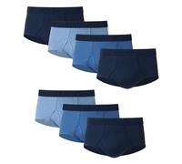 Hanes Ultimate Herren Slip ohne Etikett, Blau, Sortiert, 7 Stück, X-Large