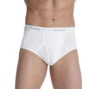 Hanes Ultimate Herren Ultimate Tagless mit ComfortFlex-Bund - mehrere Packungen und Farben Slips Unterwäsche, Weiß, 7er-Pack, Größe L, Weiß, 7 Stück, Large