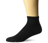 Hanes Ultimate Men's 6-Pack X-Temp Ankle Socks, black, 10-13