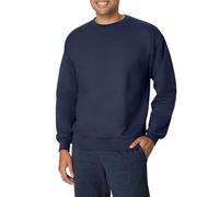 Hanes Ultimatees, schweres Fleece-Sweatshirt, Rundhalsausschnitt Pullover für Herren, Marineblau, XXX-Large