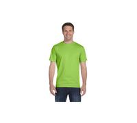 Hanes Unisex 5,2 oz. ComfortSoft Baumwoll-T-Shirt 4XL Limette
