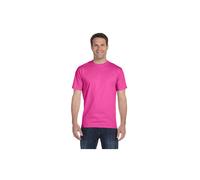 Hanes Unisex ComfortSoft Baumwoll-T-Shirt S Wow Pink