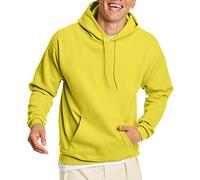 Hanes Unisex EcoSmart Hoodie Midweight Fleece Pullover Hooded Sweatshirt for Men Kapuzenpullover, gelb, XXX-Large