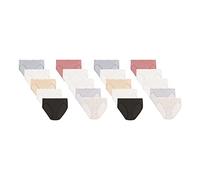 Hanes Women's Cotton Hi Cut Underwear (Regular & Plus Sizes), Assorted, 10