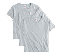 Hanes Womens Essentials Oversize-T-Shirt-Pack, Baumwoll-T-Shirt für Damen, entspannte Passform, 3er-Pack, Leichter Stahl, S