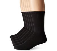 Hanes X-Temp Comfort Cool Herren Crew-Socken, schwarz, CC18/6