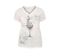 Hangowear Damen T-Shirt Amore VINO Offwhite XL
