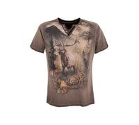 Hangowear Herren T-Shirt Dietrich braun, 4XL