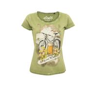 HangOwear Trachtenshirt Flori grün - XXL