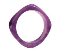 Hangsu Manschettenarmreif, bunt, geometrisch, dickes Harz Armband, Schmuck, Geschenk für Frauen und Mädchen, leichte Handgelenk Accessoires, Damen Harz Armband