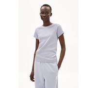 HANJAA | Ripp-T-Shirt aus Bio-Baumwoll Mix - grau (XS)