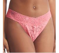Hanky Panky 2P Daily Lace Original Rise Thong D1 Rosa Nylon One Size Damen