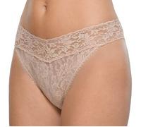 Hanky Panky 2P Original Rise Thong Beige Nylon One Size Damen