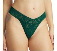 Hanky Panky 2P Original Rise Thong D1 Dunkelgrün Nylon One Size Damen
