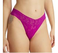 Hanky Panky 2P Original Rise Thong D1 Dunkelrosa Nylon One Size Damen