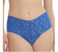 Hanky Panky 2P Signature Lace Retro Thong D1 Blau Nylon One Size Damen
