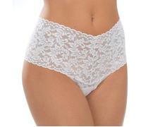 Hanky Panky 2P Signature Lace Retro Thong Weiß Nylon One Size Damen