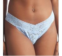 Hanky Panky 3P Daily Lace Original Rise Thong D1 Hellblau Nylon One Size Damen