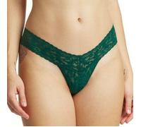 Hanky Panky 3P Low Rise Thong D1 Dunkelgrün Nylon One Size Damen