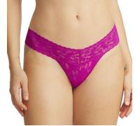 Hanky Panky 3P Low Rise Thong D1 Dunkelrosa Nylon One Size Damen