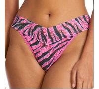 Hanky Panky Beverly Original Rise Thong Rosa/Schwarz Nylon One Size Damen