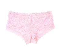 hanky panky Boyshort - Shorty, Panties Damen Unterwäsche, Lingerie Slips Damen Baumwolle, Unterhosen aus Stretch-Spitze Signature Lace, Color Bliss - Size M
