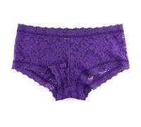 hanky panky Boyshort - Unterhosen Damen im Elastischen Spitze, Slip Damen Baumwolle und Nylon - Culotte Damen Bequem und Bunt mit Regulärer Taillenhöhe
