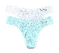 hanky panky, Bride & Mrs. Original Rise Thong Box Set, One Size (4-14)