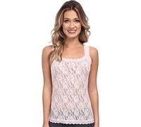 hanky panky Classic Cami - Klassisches Trägerhemd, Unterhemd Damen Spitze aus Stretch-Spitze Signature Lace, Lingerie Camisole Unterwäsche, Color Bliss - Size S