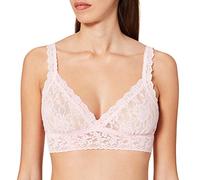 hanky panky Crossover Bralette - Bustier Damen Bralette aus Stretch-Spitze Signature Lace, Lingerie Damenwäsche Zero Feel, BH Ohne Bügel, Color Bliss - Size XS