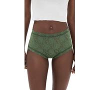 hanky panky Damen Signature Lace High Rise Boy Shorts, Kräutergrün, S