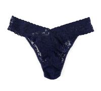 Hanky Panky Damen Signature Lace Original Thong Panty, Navy, Einheitsgröße