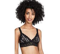 Hanky Panky Damen Signature Lace Padded Crossover Bralette Gepolsterter BH, Schwarz, M