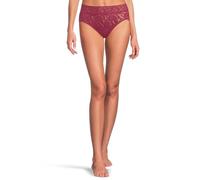 hanky panky Damen-Slip mit charakteristischer Spitze, französischer Stil, Merlot, S