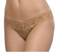 Hanky Panky 3P Low Rise Thong Braun Nylon One Size Damen
