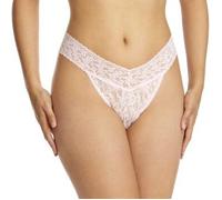 Hanky Panky Original Rise Thong Rosa Nylon One Size Damen