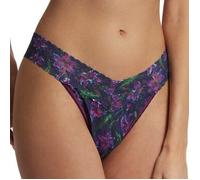Hanky Panky Printed Original Rise Thong Dunkelviol. Nylon One Size Damen