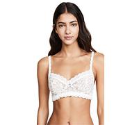 hanky panky Retro Bralette - Bustier Damen Bralette aus Stretch-Spitze Signature Lace, Lingerie Damenwäsche Zero Feel, BH Ohne Bügel, Color Marshmallow - Size S