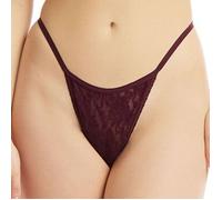 Hanky Panky Signature Lace High Rise G-String Weinrot Nylon One Size Damen
