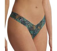hanky panky Signature Lace Printed Low Rise Thong (PR4911P),Prowling