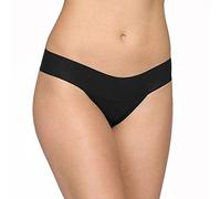 hanky panky Tanga EVE - Thong Unterwäschen Damen Baumwolle Normalschnitt, Lingerie Slip Damen aus Stretch-Spitze Signature Lace, Color Schwarz - Size XS