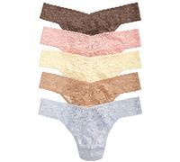 Hanky Panky Women's Petite Thong 5 Pack, Classic, One Size