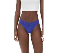 hanky panky Women's Singature Lace Original Rise Thong, Violets Are Blue, One Size
