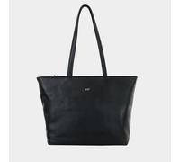 Braun Büffel Hanna Shopper Tasche S Leder 38 cm Laptopfach schwarz