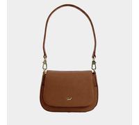 HANNA Flap Bag XS braun Damen - Leder