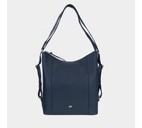 HANNA Hobo Rucksack blau Damen - Leder